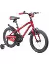 Велосипед детский NOVATRACK Prime 16 (красный/черный, 2019) фото 2